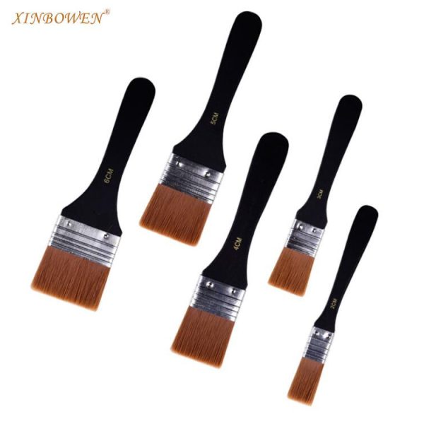 5 Pinceletas de cerda artificial XBWPB-05