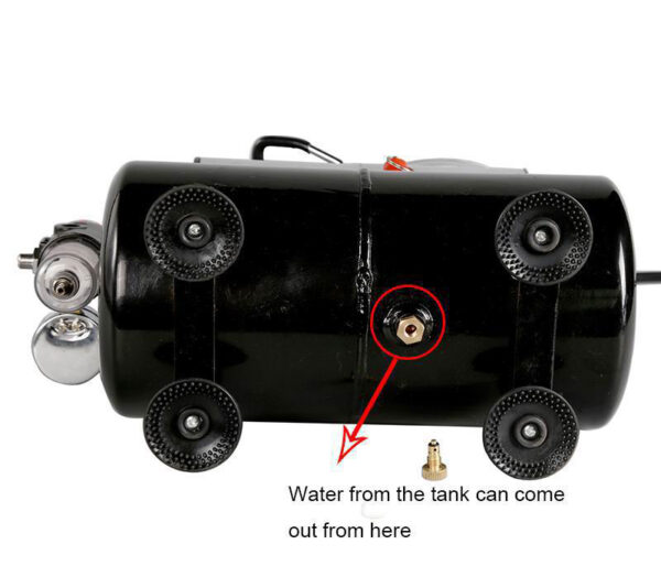 Compresor silencioso con tanque AC-186 - TC20t - TC80T - Imagen 3