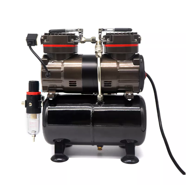 Compresor silencioso doble cilindro, con tanque TC90T - Imagen 2
