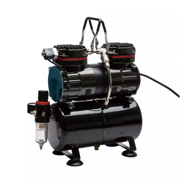 Compresor silencioso doble cilindro, con tanque TC90T - Imagen 7