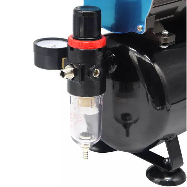 Compresor silencioso doble cilindro, con tanque TC90T - Imagen 6