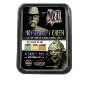 Monster clay (arcilla para modelar) gris o marrón - The Monster Makers