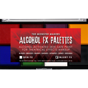 Paletas de alcohol para máscaras y accesorios de FX- The Monster Makers
