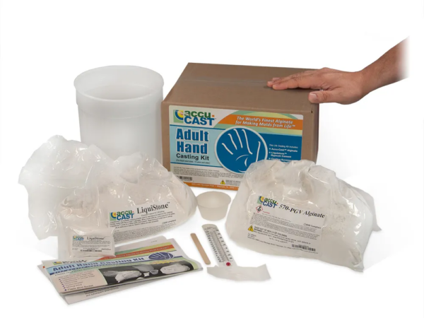 Adult Hand Casting Kit (Kit de moldeo manual para adultos) - Accu-Cast - Smooth on - Imagen 3