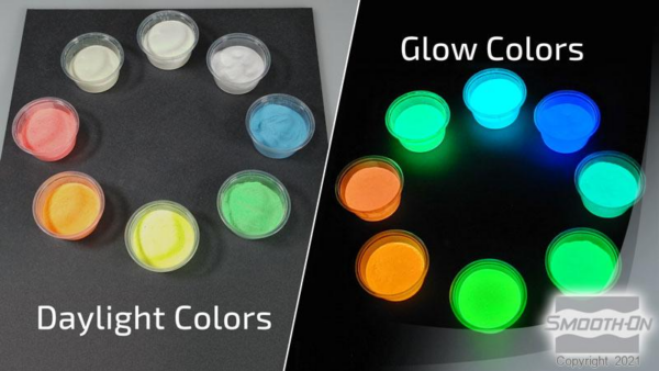 Glow worm (polvos fosforescentes) - Smooth on - Imagen 4