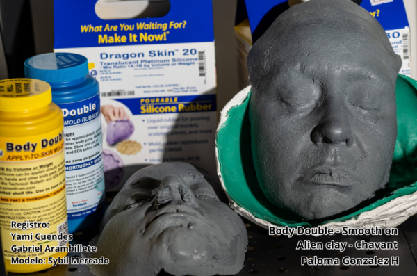 Alien clay (Plastilina para modelar) gris - sin envase - The Chavant clay company - Imagen 5