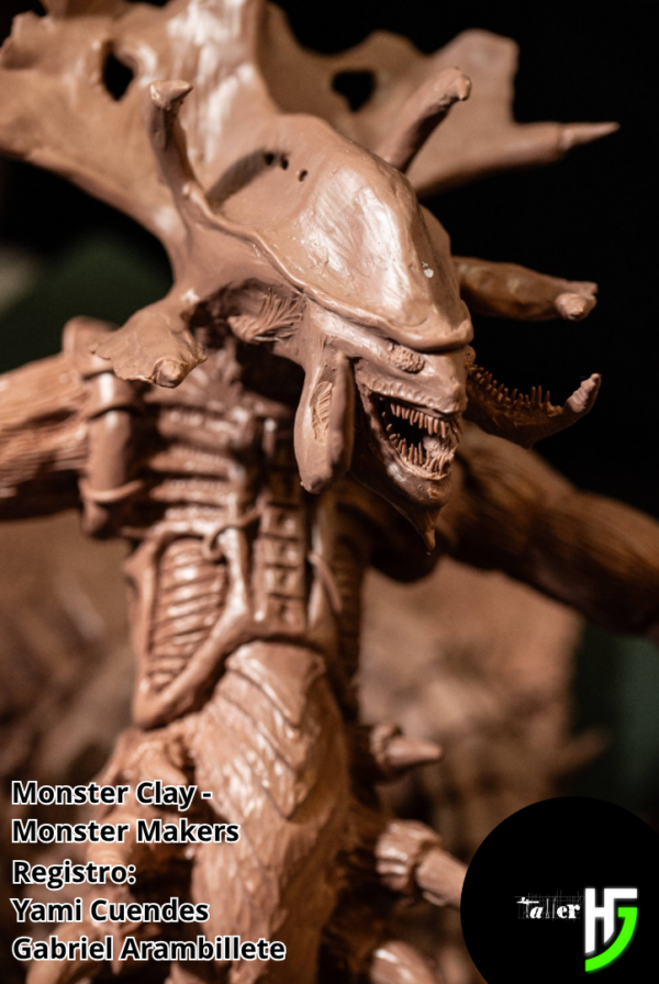 Monster clay (Plastilina para modelar) gris o marrón - The Monster Makers - Imagen 8