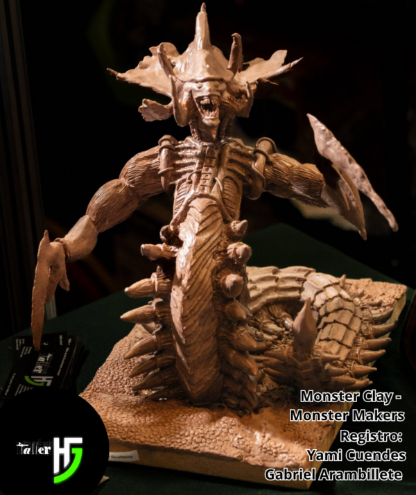 Monster clay (Plastilina para modelar) gris o marrón - The Monster Makers - Imagen 6