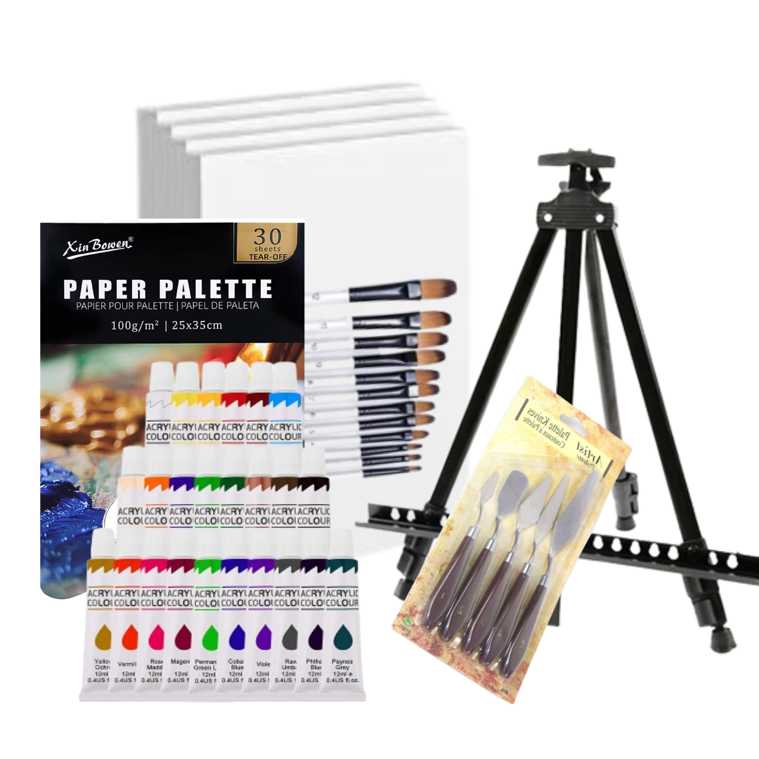 KitN36 para pintar en acrílico - estudio