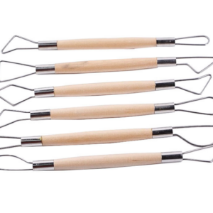 Devastadores de Escultura de Acero Inox y madera para Modelado TY-7208B