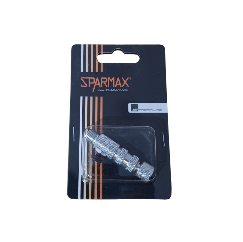 Conjunto de desconexión rápida con válvula de control de aire - Sparmax